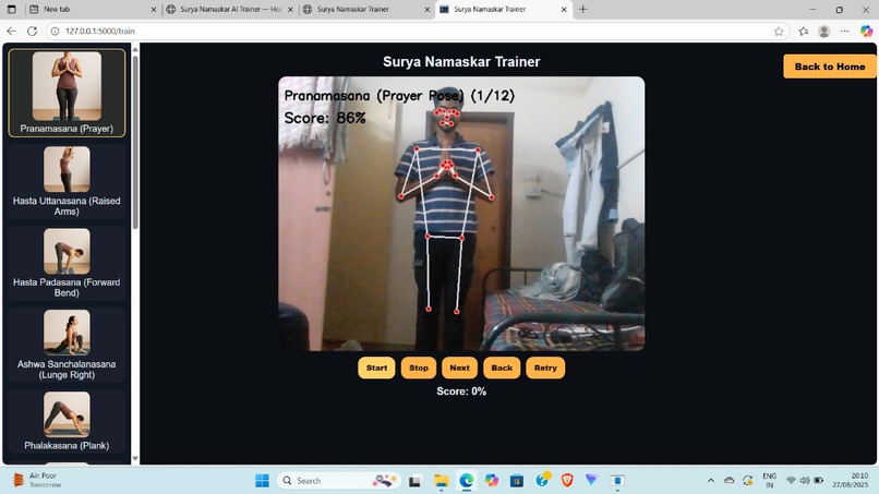 Asana AI Trainer – screenshot 4