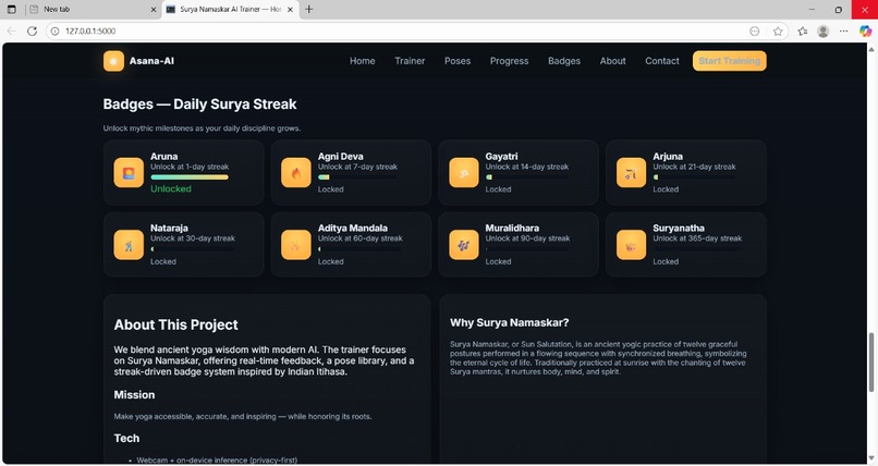 Asana AI Trainer – screenshot 6
