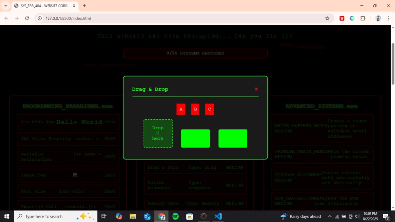 404: The Repair – screenshot 1
