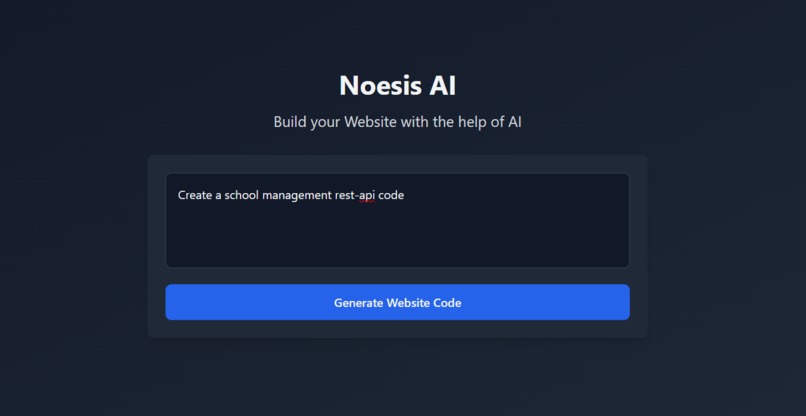 NoesisAI – screenshot 2