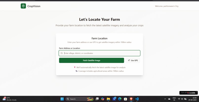 CropVision – screenshot 2