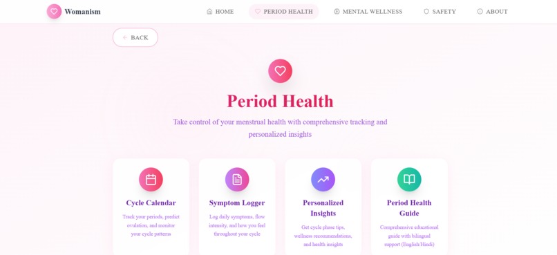                           WOMANISM – screenshot 2