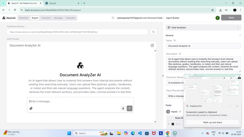 Document Analyzer AI – screenshot 2
