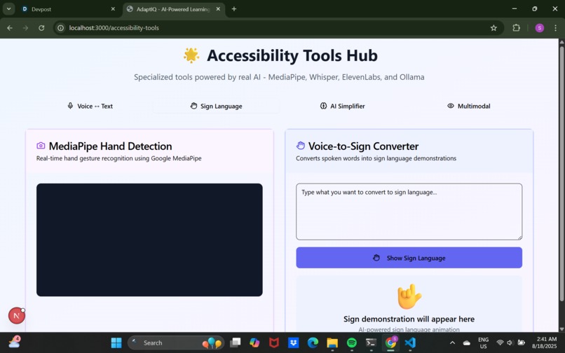 AdaptIQ – screenshot 3