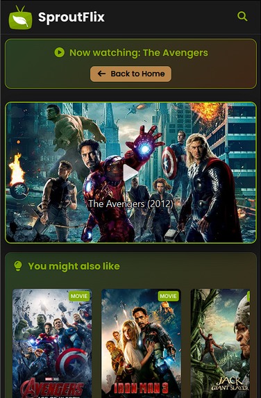 SproutFlix – screenshot 11