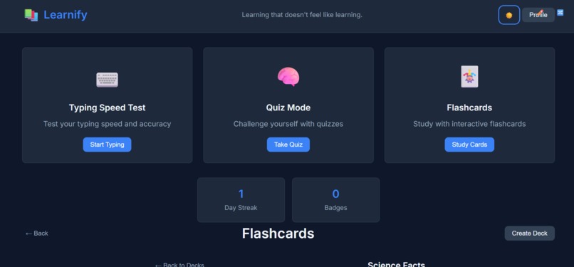 Learnify – screenshot 2