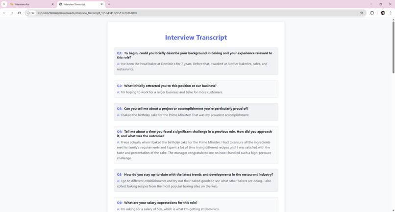 Interview Ace – screenshot 5