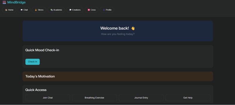 Mindbridge – screenshot 1