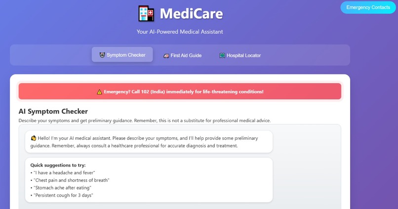 MediCare  – screenshot 1
