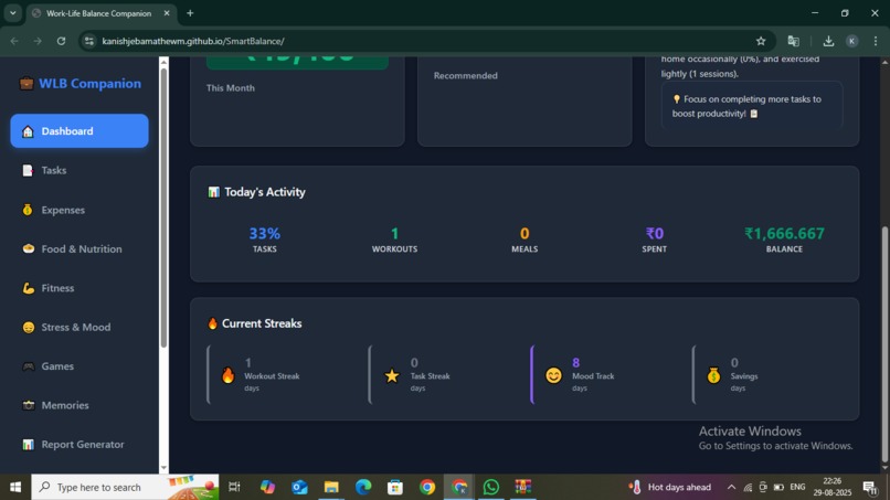 Smart Balance – screenshot 4