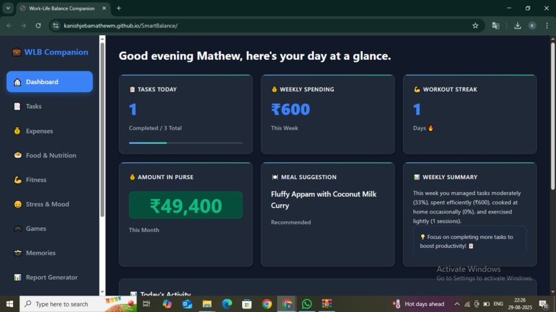Smart Balance – screenshot 3