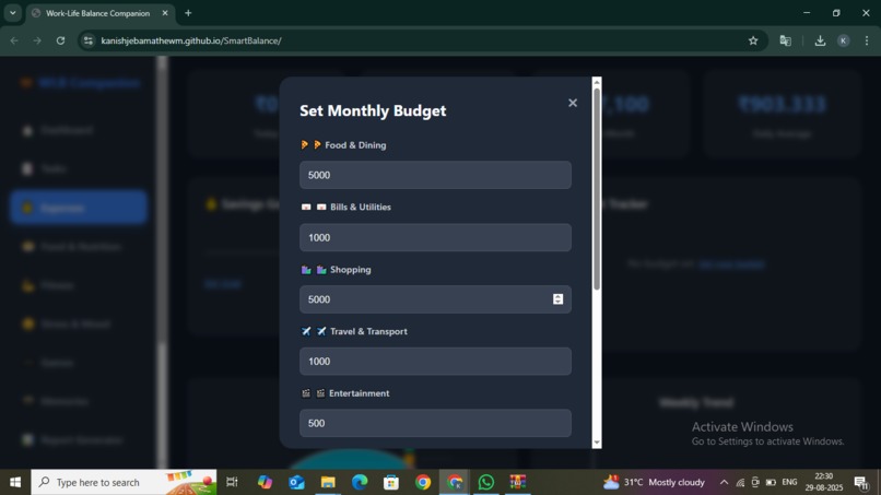 Smart Balance – screenshot 8