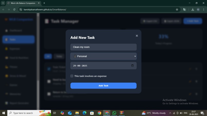 Smart Balance – screenshot 5