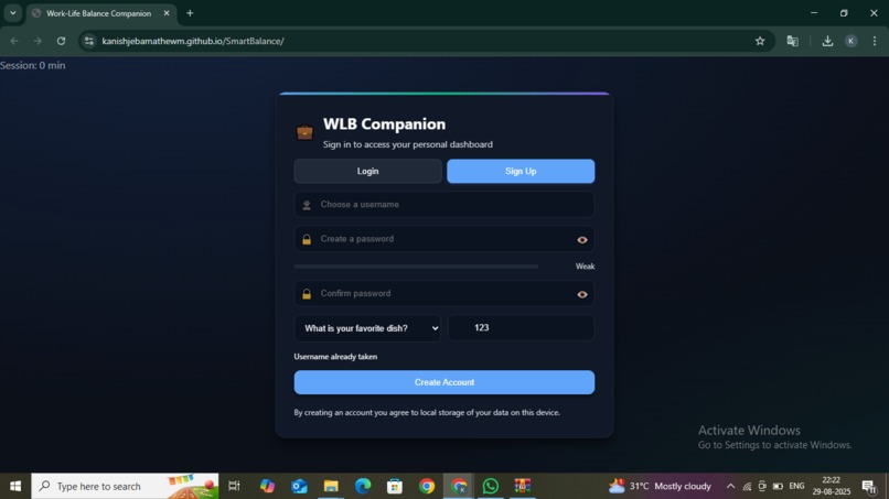 Smart Balance – screenshot 2