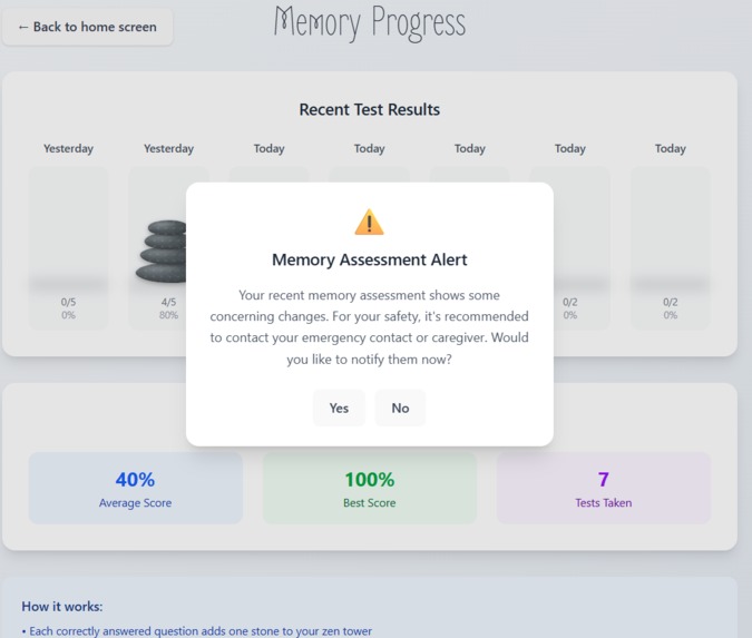 Memoria - An AI companion for Alzheimer’s – screenshot 6