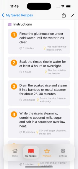 Plattrs - Menu Planner – screenshot 4