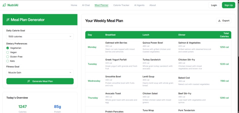 NutriAI – screenshot 2