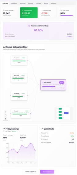 TikTok Creator Coin Economy – screenshot 2
