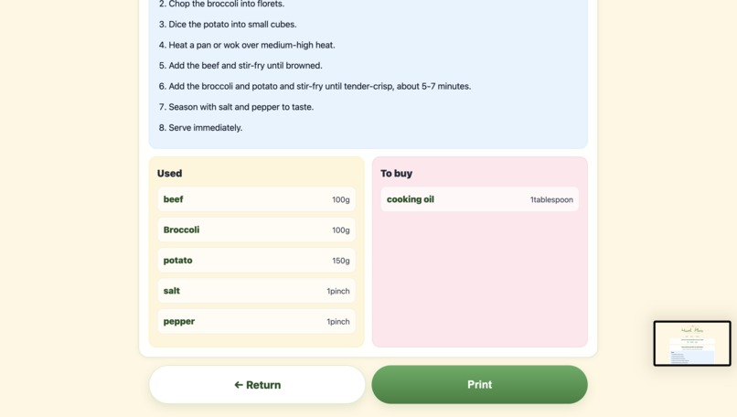 Smart MealPlanet – screenshot 1