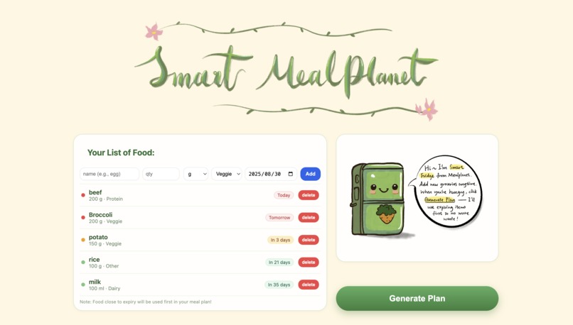 Smart MealPlanet – screenshot 3