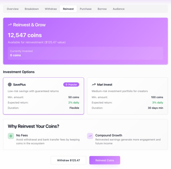 TikTok Creator Coin Economy – screenshot 4