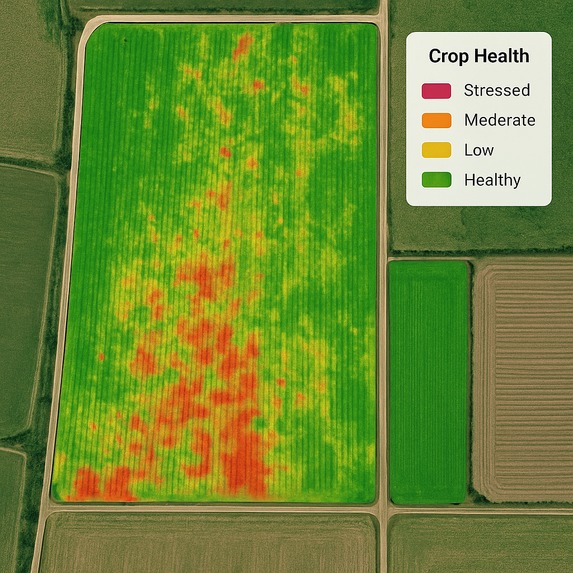 Agri-Sense AI: Satellite Crop Health Monitor – screenshot 1