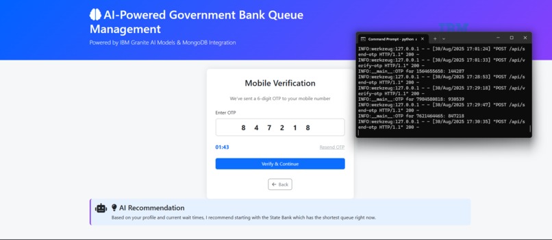 AI-Powered-Government-Bank-Queue-Management – screenshot 4