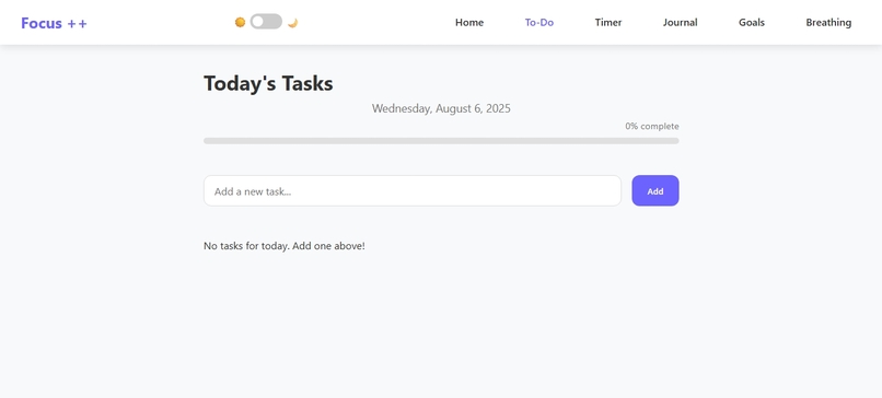 Focus++ – screenshot 1