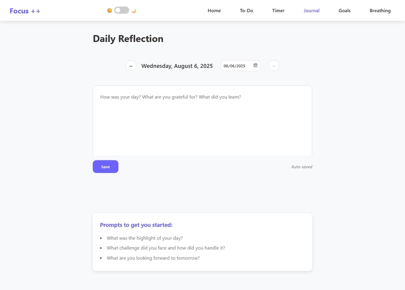 Focus++ – screenshot 5
