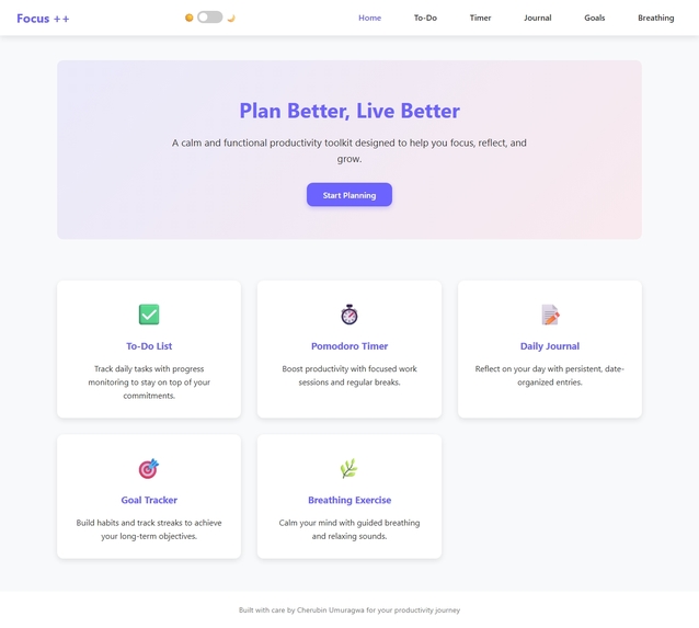 Focus++ – screenshot 6