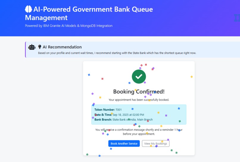 AI-Powered-Government-Bank-Queue-Management – screenshot 7