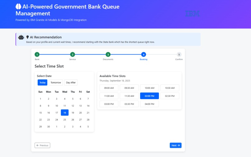 AI-Powered-Government-Bank-Queue-Management – screenshot 9