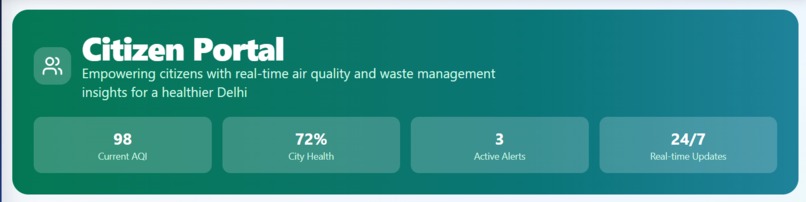 Smart Delhi - AI-Powered Smart City Management System – screenshot 6