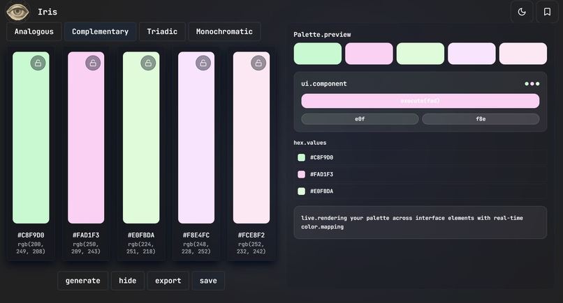 Iris — The Art of Color. – screenshot 2