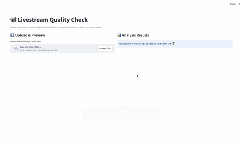 StreamWise – screenshot 1