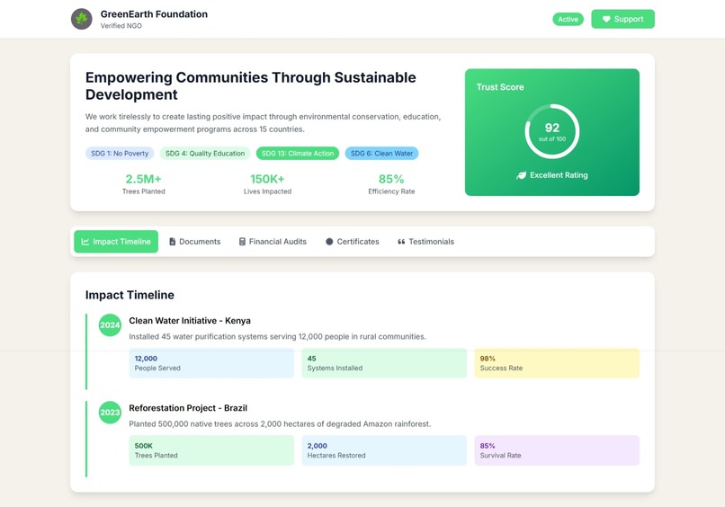 SustainAlign - A CSR Connection Platform – screenshot 6