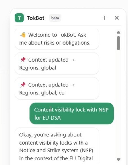 TokNology – screenshot 2