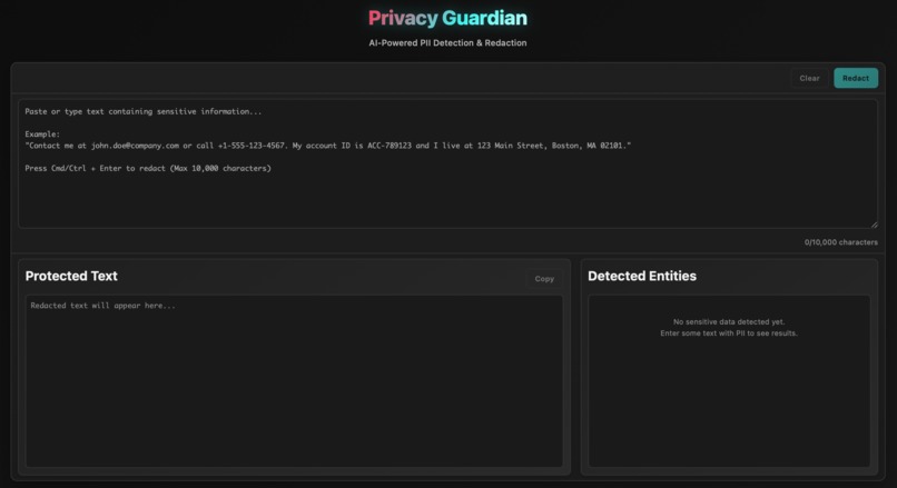 Privacy Guardian – screenshot 1