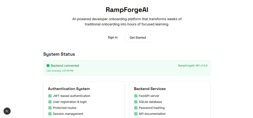RampForgeAI – screenshot 1
