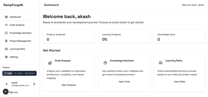 RampForgeAI – screenshot 2