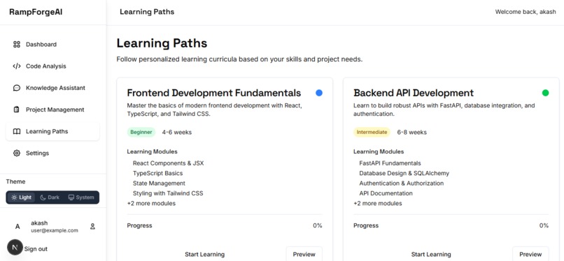 RampForgeAI – screenshot 4