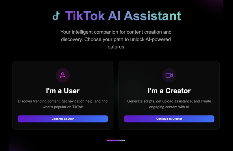 TikTok AI Assistant – screenshot 1
