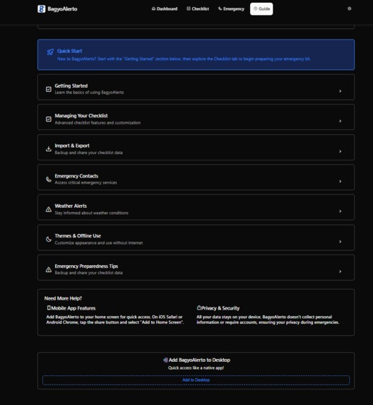 BagyoAlerto – screenshot 4