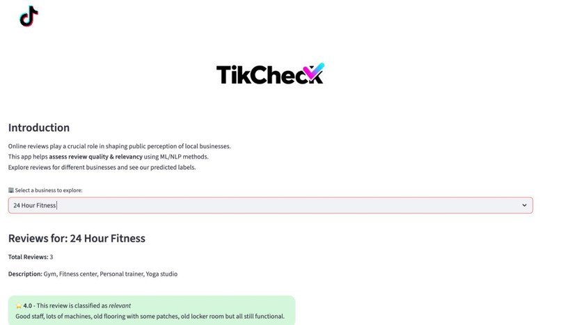 TikCheck – screenshot 3