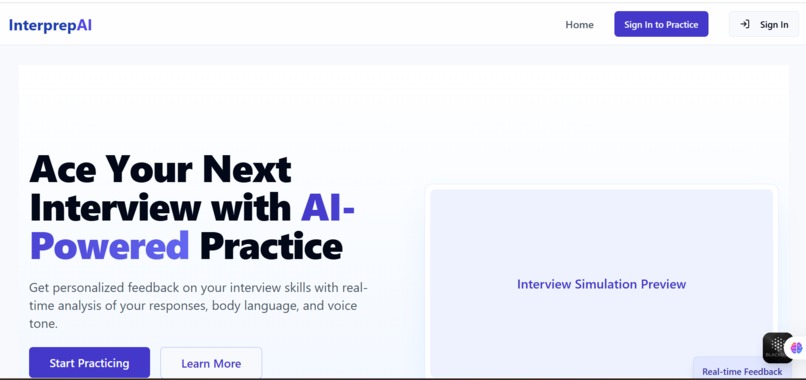 InterPrepAI – screenshot 1