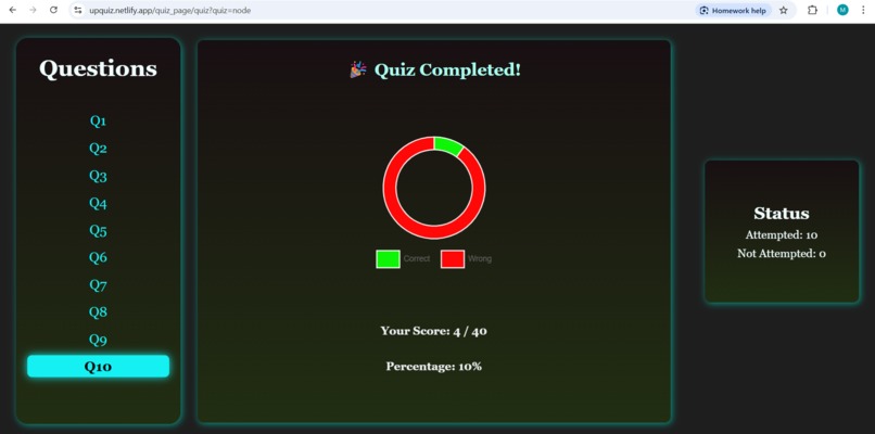 UpQuiz – screenshot 4