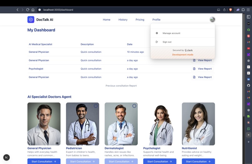 DocTalk – screenshot 1