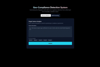 Bits&Bytes - GLLM, Geo-compliance Large Language Model