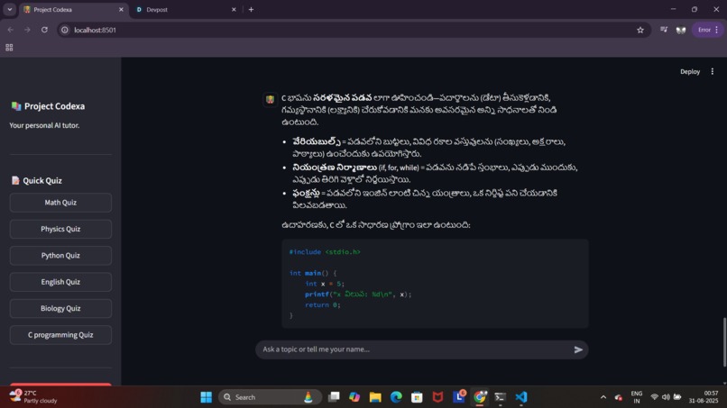 Project Codexa – screenshot 7