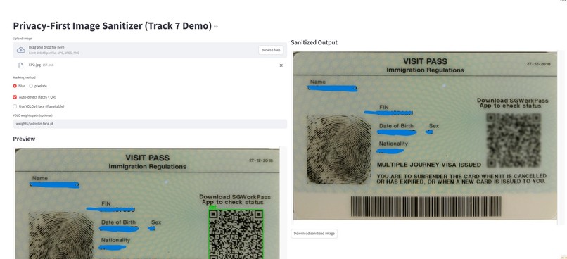 Privacy-First Image Sanitizer  – screenshot 4